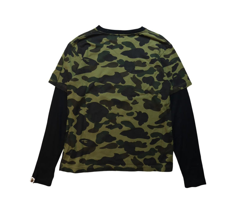 A Multicolour Long Sleeve Tops from BAPE KIDS in size 14Y for boy. (Back View)