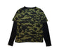 A Multicolour Long Sleeve Tops from BAPE KIDS in size 14Y for boy. (Back View)