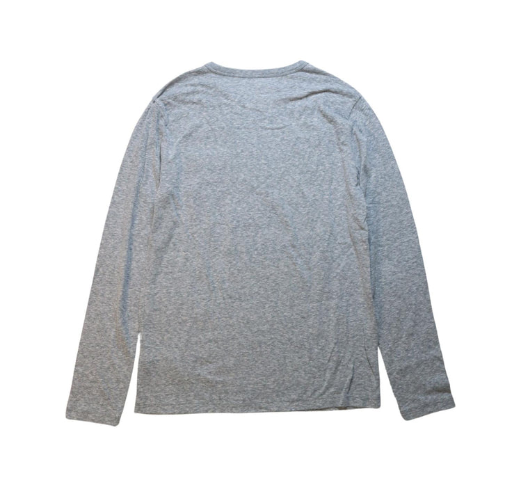 A Grey Long Sleeve T Shirts from Crewcuts in size 12Y for boy. (Back View)