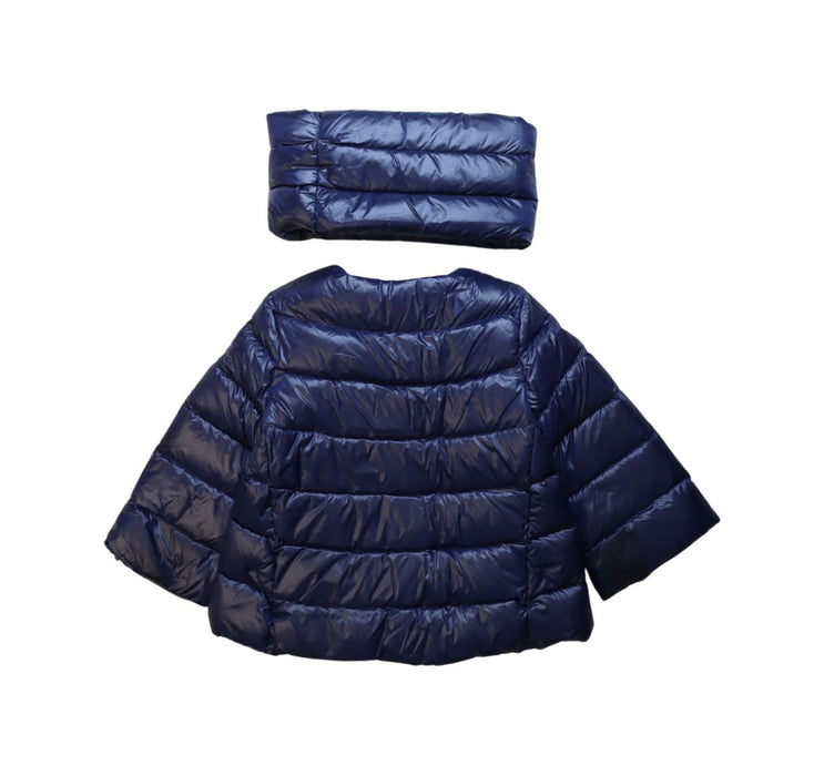 A Navy Puffer/Quilted Jackets from Nicholas & Bears in size 6T for neutral. (Back View)