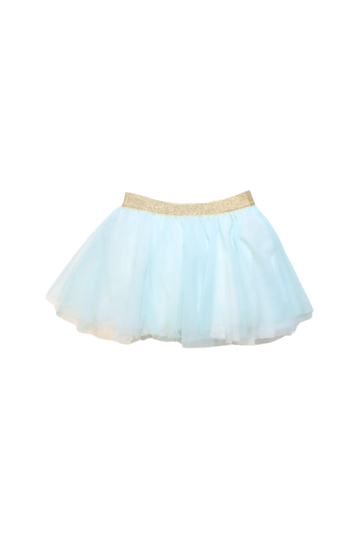 A Gold Tulle Skirts from Petit Bateau in size 6T for girl. (Front View)