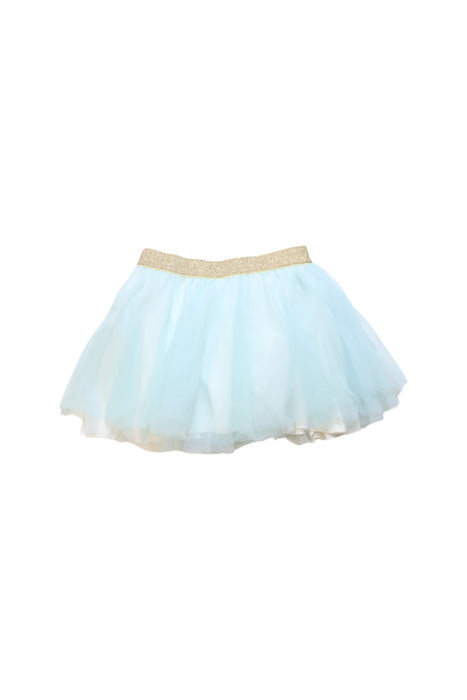 A Gold Tulle Skirts from Petit Bateau in size 6T for girl. (Back View)