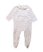 A Red Onesies from Petit Bateau in size 6-12M for neutral. (Front View)