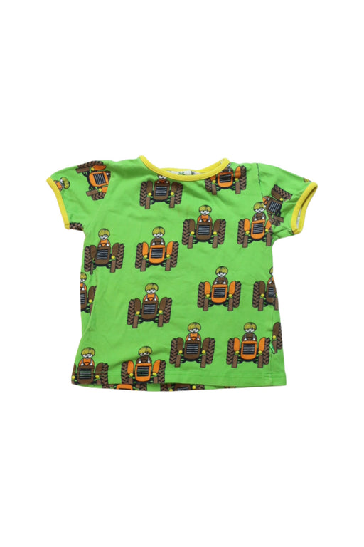 A Multicolour Short Sleeve T Shirts from Smafolk in size 12-18M for boy. (Front View)