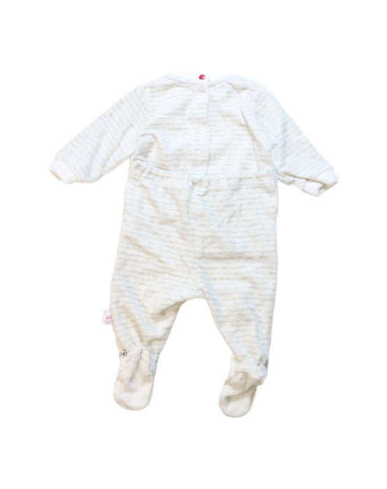 A Multicolour Onesies from Chicco in size 0-3M for neutral. (Back View)