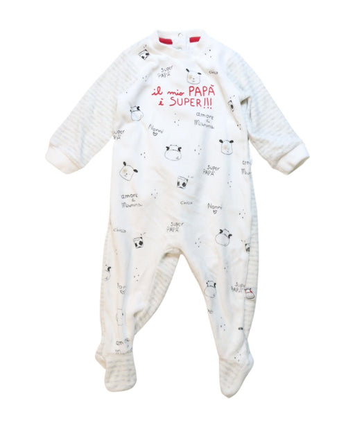A Multicolour Onesies from Chicco in size 6-12M for neutral. (Front View)
