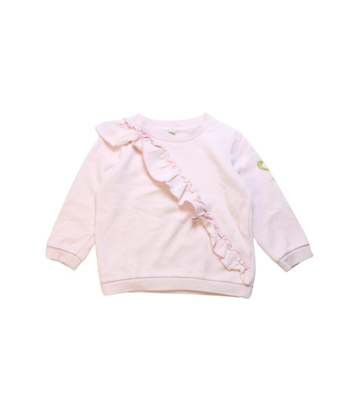 A Pink Crewneck Sweatshirts from ESPRIT in size 2T for girl. (Front View)