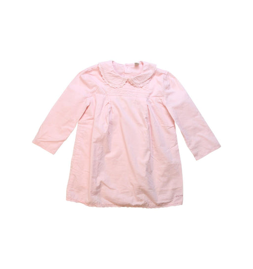 A Pink Long Sleeve Dresses from ESPRIT in size 2T for girl. (Front View)