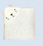 A Yellow Swaddles from Organic Mom in size O/S for neutral. (Front View)