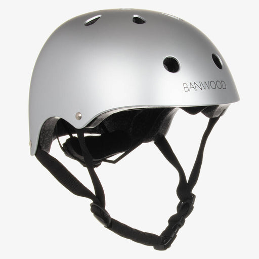 A Silver Bikes & Helmets from Banwood in size O/S for neutral. (Front View)