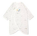 A White Long Sleeve Rompers from Organic Mom in size 0-3M for neutral. (Front View)