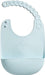 A Blue Bibs from Miniware in size O/S for boy. (Front View)