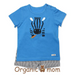 A Blue Pyjama Sets from Organic Mom in size 6-12M for boy. (Front View)