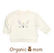 A White Crewneck Sweatshirts from Organic Mom in size 2T for girl. (Front View)