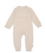 A Pink Long Sleeve Jumpsuits from Konges Sløjd in size 6-12M for girl. (Front View)
