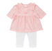 A Pink Leggings Sets from Happyland in size 12-18M for girl. (Front View)