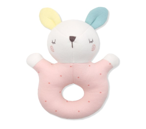 A Pink Soft Toys from Organic Mom in size O/S for girl. (Front View)