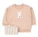A Pink Pants Sets from Organic Mom in size 6-12M for girl. (Front View)
