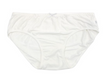 A White Underwear from Organic Mom in size 10Y for girl. (Front View)