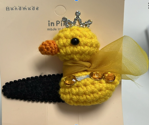 A Yellow Hair Accessories from Organic Mom in size O/S for girl. (Front View)