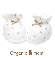 A White Gloves & Mittens from Organic Mom in size O/S for neutral. (Front View)