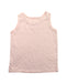 A Pink Sleeveless T Shirts from Bonpoint in size 6T for girl. (Back View)