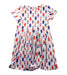 A White Short Sleeve Dresses from Rachel Riley in size 7Y for girl. (Front View)