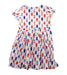 A White Short Sleeve Dresses from Rachel Riley in size 7Y for girl. (Back View)