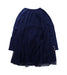 A Blue Long Sleeve Dresses from Boden in size 6T for girl. (Back View)
