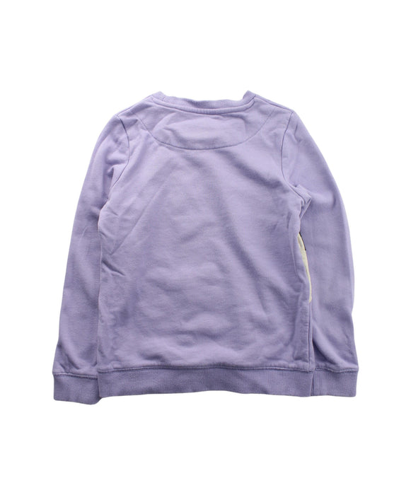 A Purple Crewneck Sweatshirts from Boden in size 7Y for neutral. (Back View)