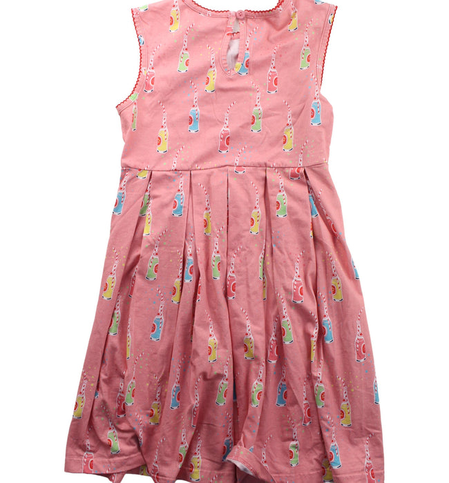 A Pink Sleeveless Dresses from Rachel Riley in size 8Y for girl. (Back View)