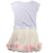 A Purple Short Sleeve Dresses from Billieblush in size 8Y for girl. (Back View)