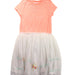 A Peach Short Sleeve Dresses from Billieblush in size 8Y for girl. (Front View)