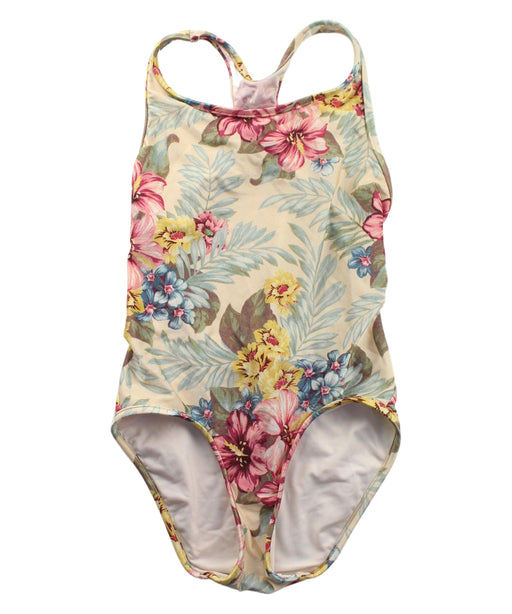 A Beige Swimsuits from Zimmermann in size 6T for girl. (Front View)
