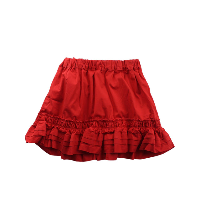 A Red Short Skirts from Mayoral in size 8Y for girl. (Back View)