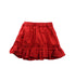 A Red Short Skirts from Mayoral in size 8Y for girl. (Back View)