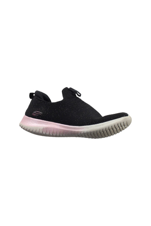 A Black Sneakers from Skechers in size 5T for boy. (Front View)