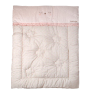 A Pink Comforters & Duvet Covers from Organic Mom in size O/S for girl. (Front View)