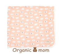 A Pink Swaddles from Organic Mom in size O/S for girl. (Front View)