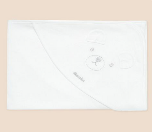 A Ivory Swaddles from Happyland in size M for neutral. (Front View)