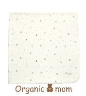 A Ivory Swaddles from Organic Mom in size O/S for neutral. (Front View)