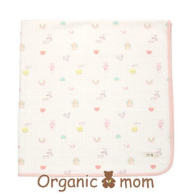 A White Swaddles from Organic Mom in size O/S for girl. (Front View)