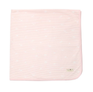 A Pink Swaddles from Organic Mom in size O/S for girl. (Front View)