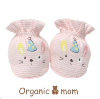 A Pink Socks from Organic Mom in size O/S for girl. (Front View)