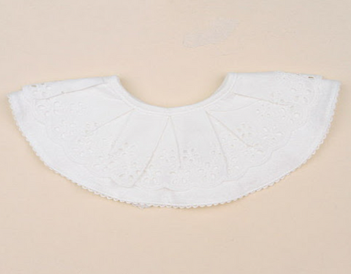 A Ivory Collars from Organic Mom in size O/S for girl. (Front View)