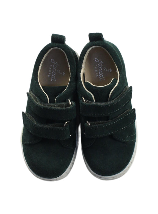 A Green Sneakers from Jacadi in size 4T for boy. (Back View)