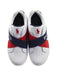 A White Sneakers from Polo Ralph Lauren in size 6T for boy. (Back View)