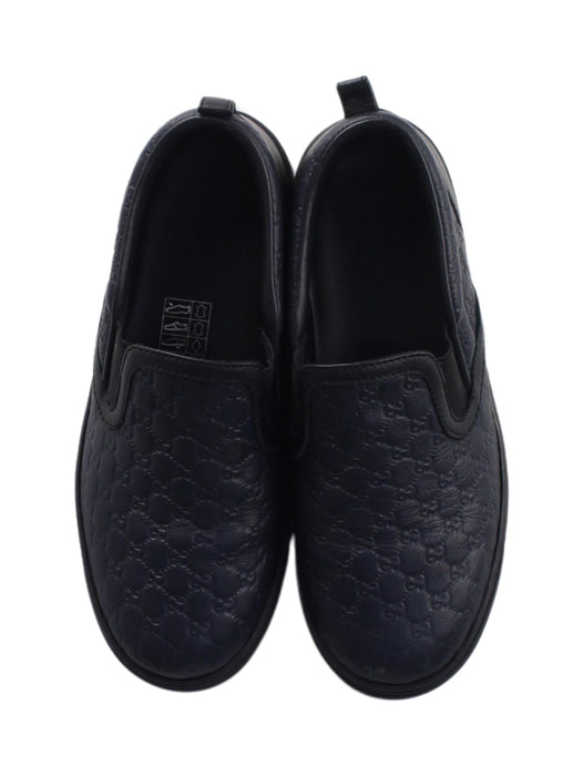 A Blue Slip Ons from Gucci in size 6T for boy. (Back View)