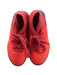 A Red Cleats/Soccer Shoes from Adidas in size 6T for boy. (Back View)
