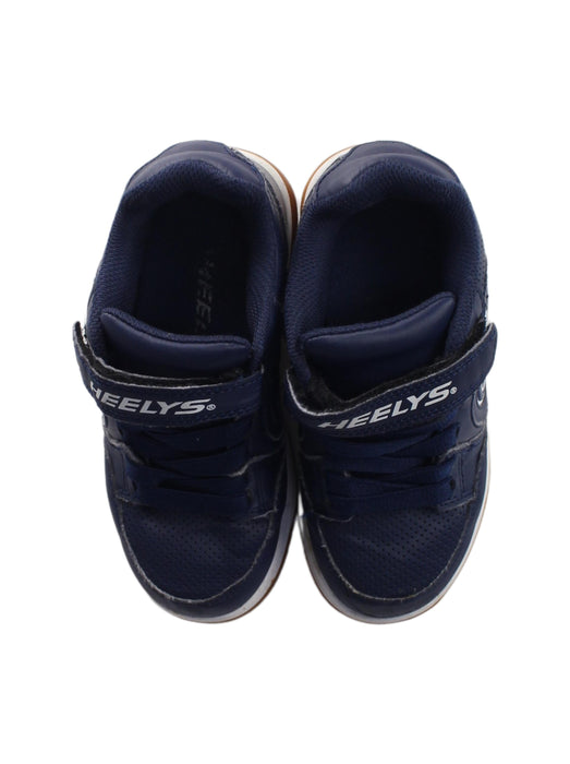 A Blue Sneakers from Heelys in size 6T for boy. (Back View)